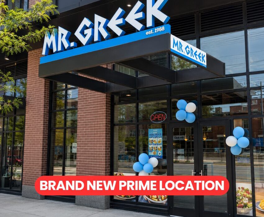 Mr. Greek Franchise Opportunity at Bathurst and Dundas