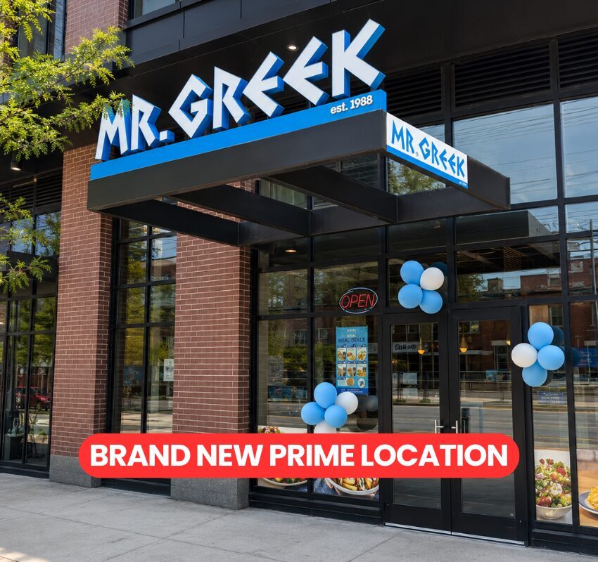 Mr. Greek Franchise Opportunity at Bathurst and Dundas