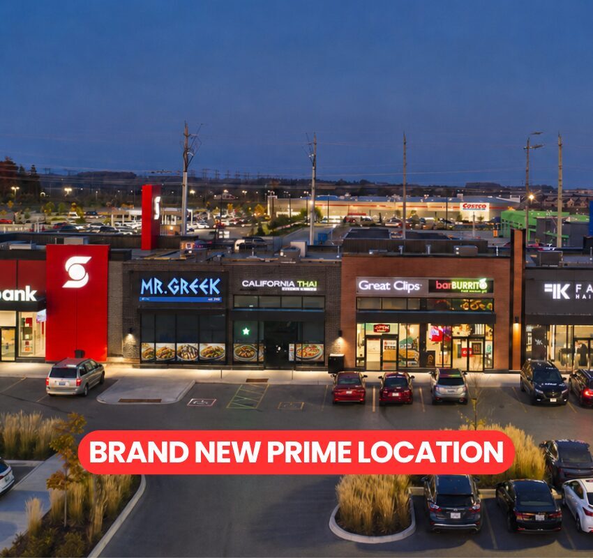 Mr. Greek Franchise Opportunity at Oshawa Windfields