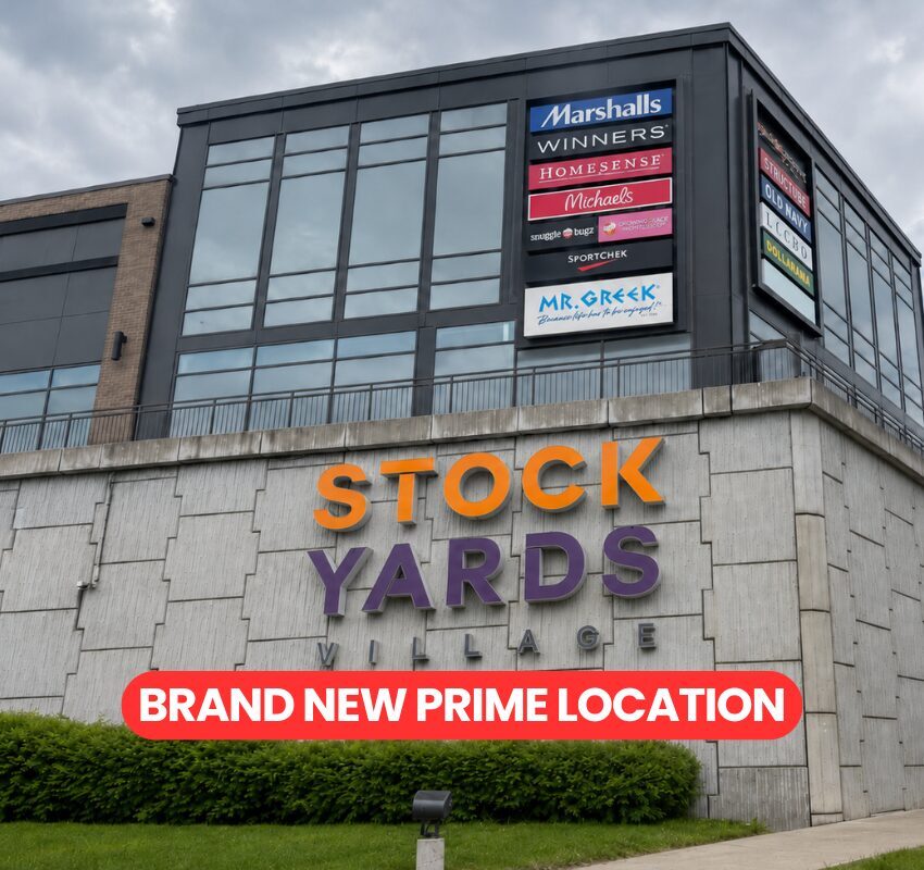 Mr. Greek Franchise Opportunity at Stock Yards Village