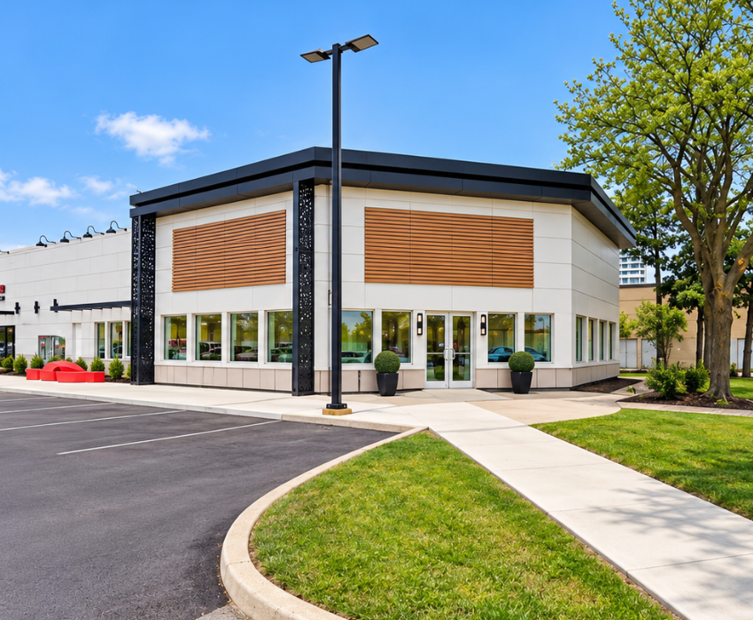 Prime End Cap Retail Space For Lease in Oakville