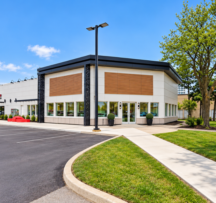 Prime End Cap Retail Space For Lease in Oakville